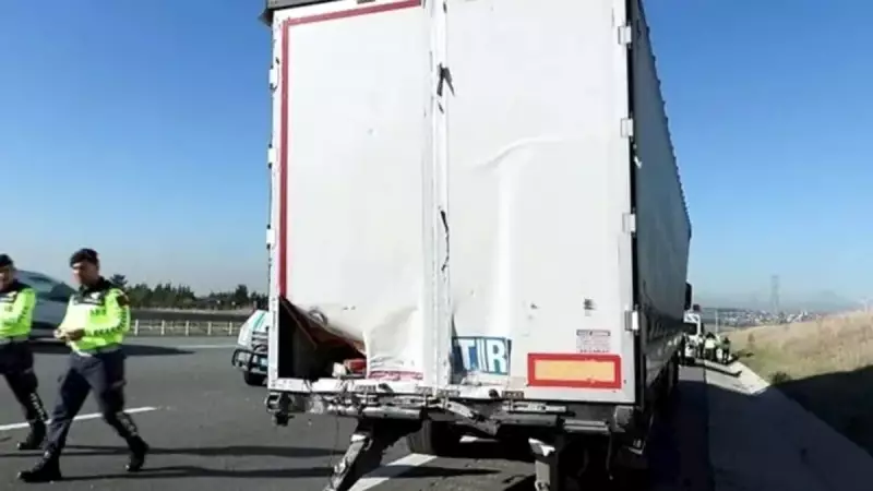 Kuzey Marmara Otoyolu'nda Feci Kaza: Otomobil Tırın Altında Kaldı, Sürücü Hayatını Kaybetti