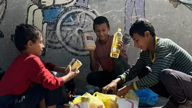 Kızılay'ın Gazze'deki İnsanlık Mücadelesi: Gıda Yardımları Hiç Durmuyor!