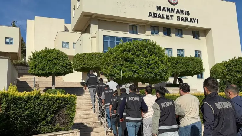 Marmaris'te FETÖ Operasyonu: 11 Şüpheli Tutuklandı!