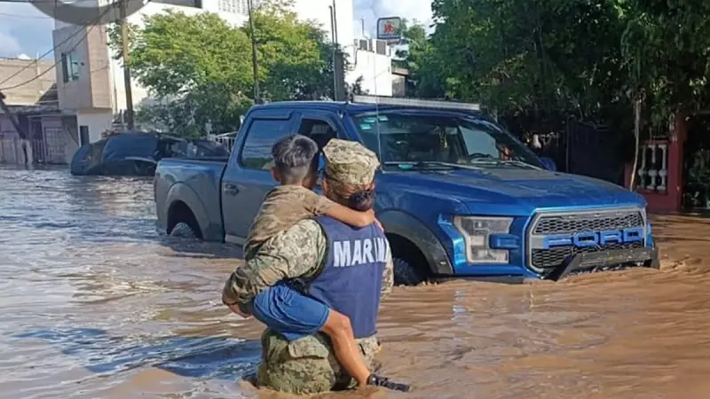 Meksika'da Sel Felaketi: Can Kaybı 44'e Ulaştı, Yardım Ekipleri Zamanla Yarışıyor