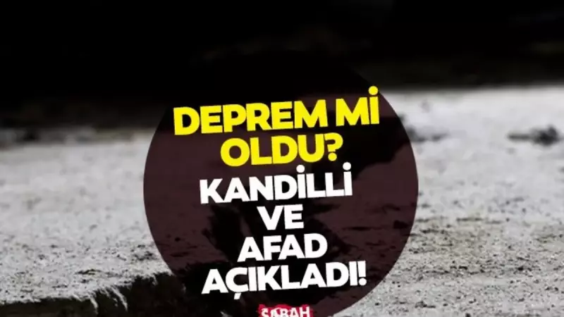 Mersin'i Sallayan Deprem: İşte Son Dakika Detayları ve Uzman Görüşleri