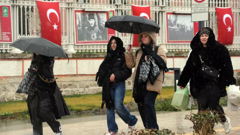 Meteoroloji'den Flaş Uyarı: 13 İlde Sağanak ve Karla Karışık Yağmur Bekleniyor!