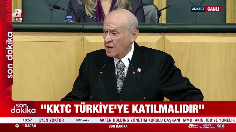 MHP Lideri Bahçeli'den Tarihi Açıklama: 'KKTC Türkiye'ye Katılmalıdır'