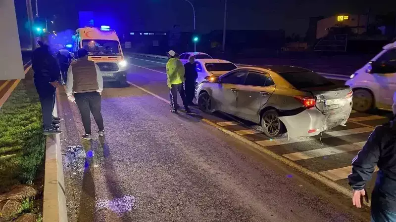 İnegöl'de Korkunç Zincirleme Kaza! Çocuk da Aralarında Olmak Üzere 5 Kişi Yaralandı