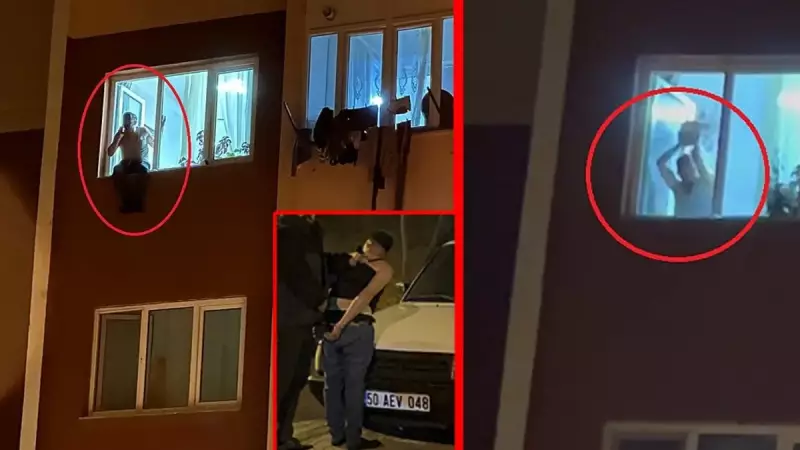 Nevşehir'de Kan Donduran Olay: Kayınpederini Bıçaklayan Damat, Pencereye Çıkıp Küfürler Savurdu!