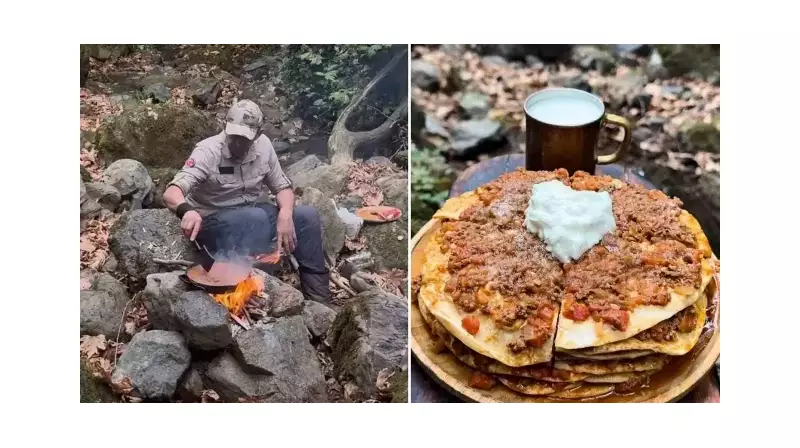 Ünlü Şef Süleyman Atestepe'den Doğada Muhteşem Kayseri Yağlaması! İzlemeye Doyamayacaksınız