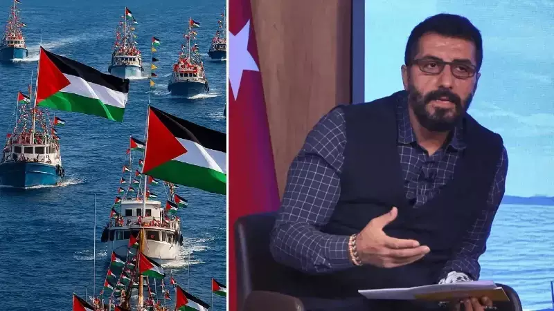 İnsanlık Zinciri: Nehir'den Denize, Deniz'den Gazze'ye Özgür Filistin İçin Kenetlendi!