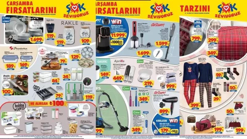 Şok! 22-28 Ekim'de Raflara Geliyor: Elektrikli Süpürge, Ütü ve Şarjlı Diş Fırçaları İle Ev Temizliği Artık Çok Daha Kolay