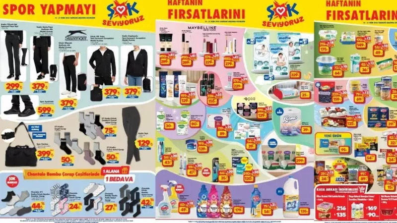 Şok Fırsatlar Başladı! Bebek Bezinden Makyaja İndirim Fırtınası 21 Ekim'e Kadar Sürecek