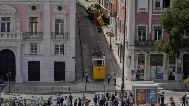 Portekiz'deki Füniküler Faciasının Yürek Burkan Nedeni: Fren Sistemi Çökmüş!
