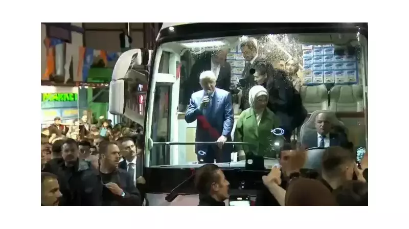 Rize'de Coşku Dorukta! Cumhurbaşkanı Erdoğan'ı Memleketinde Muhteşem Karşılama