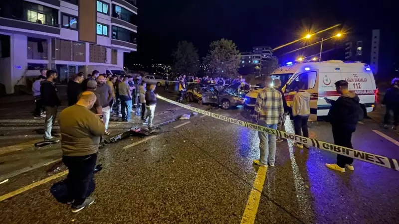 Samsun'da Trafik Can Aldı: Anne ve Kızı Feci Kaza Kurbanı