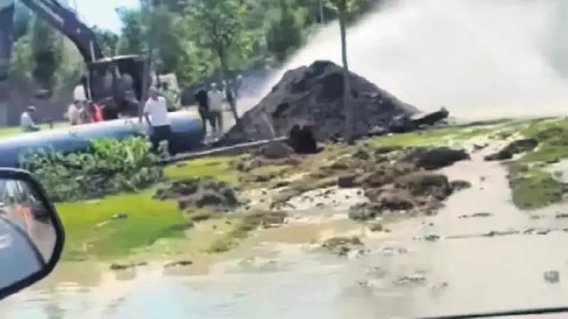 İSKİ'nin Ana İsale Hattında Patlama: Su Kesintisi Kaçınılmaz Oldu!