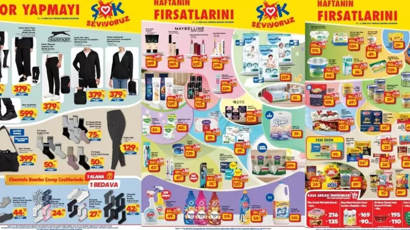 SOK Market'te Mutfak Şöleni Başlıyor! Bu Haftanın Nefes Kesen Kampanyaları