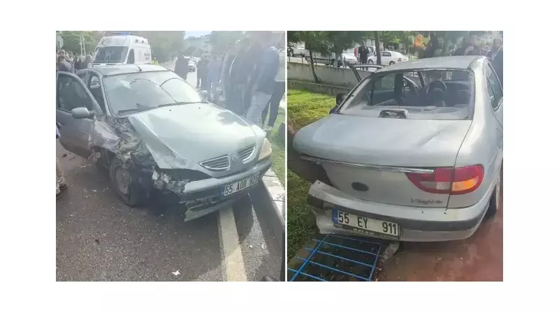 Sürücünün İyi Niyeti Trajediye Dönüştü: Yayaya Yol Veren Araca Arkadan Korkunç Çarpış!