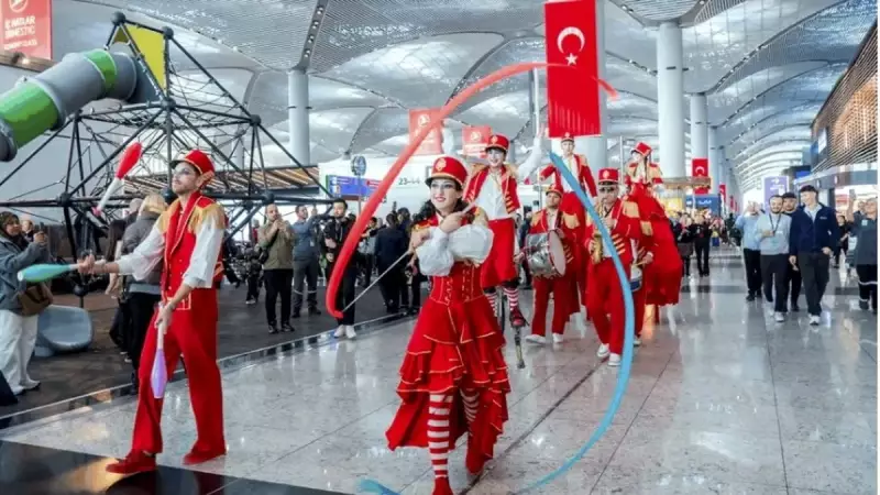 İstanbul Havalimanları 29 Ekim'de Kırmızı-Beyaz'a Bürünecek: Cumhuriyet Coşkusu Göklere Yansıyor!