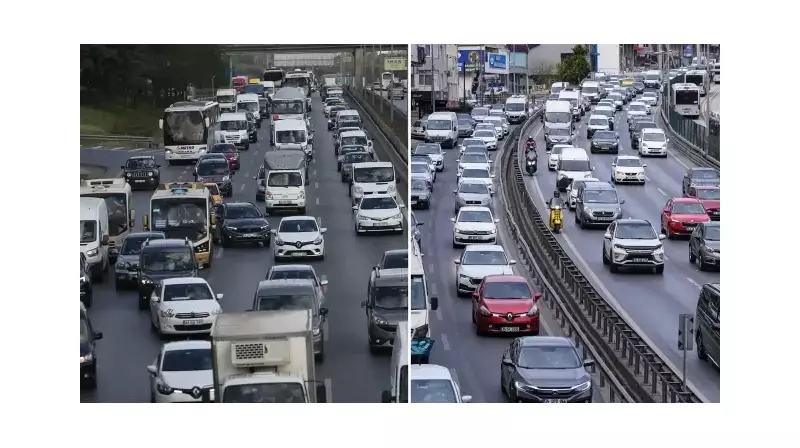 İstanbul'da Deprem Sonrası Trafik Kilitlendi: Yoğunluk %67'ye Fırladı!