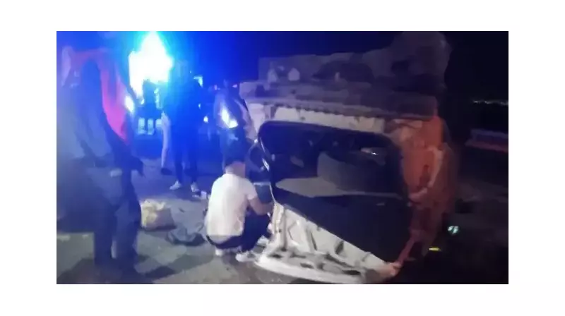 İstanbul'da Korkunç Trafik Kazası: Otomobil Takla Attı, 4 Kişi Ağır Yaralı!