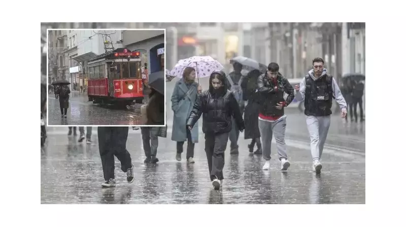 İstanbul'u Sarı Alarm Vurdu! Fırtına ve Sağanak Yağış Geliyor