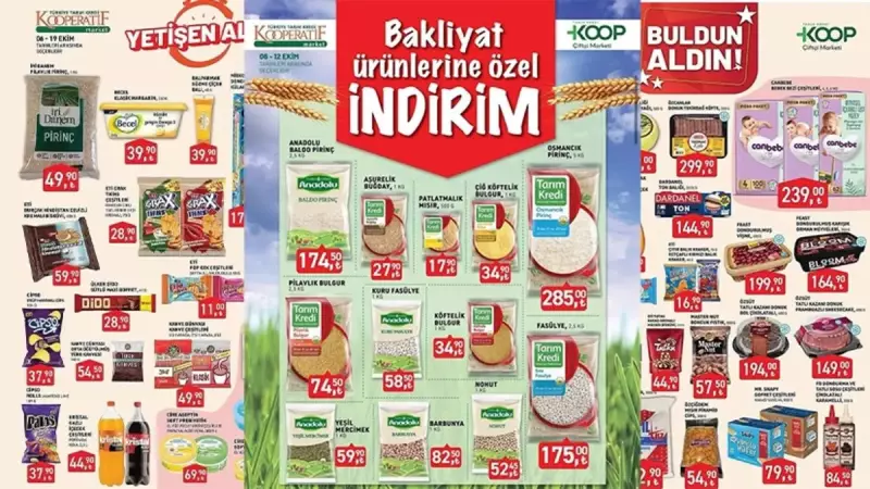 Tarım Kredi'den Fırtına Gibi İndirimler! 13 Ekim'e Kadar Kaçırmayın