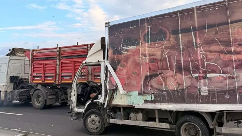 Tekirdağ'da Dehşet Anları: Kamyonetin Altında Kalan Şoförün Ayağı Koptu!