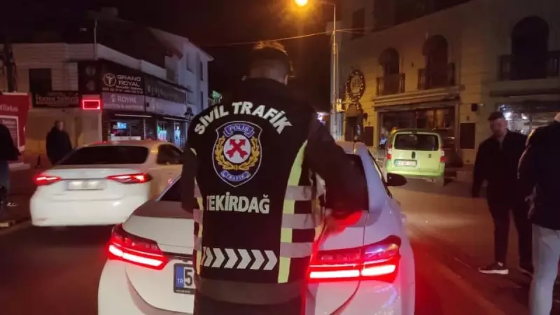 Tekirdağ'da Sivil Polise 'Vale' Dedirten Alkollü Sürücü: İşte O Anlar!