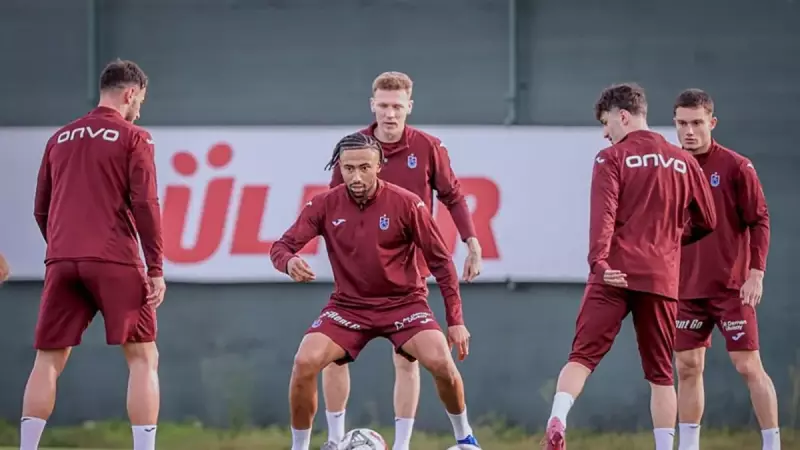Trabzonspor, Eyüpspor Maçına Kilitlendi! Yoğun Hazırlık Temposu Tüm Hızıyla Devam Ediyor