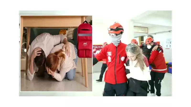 Türkiye'nin Nefesini Kesen Tatbikat: 7 Bin Okulda 3 Milyon Öğrenci Aynı Anda Tahliye Edildi!