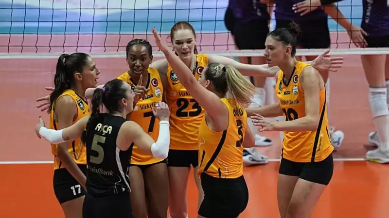 VakıfBank'tan Muhteşem Seri: Galatasaray'ı Mağlup Ederek 4'te 4 Yaptılar!
