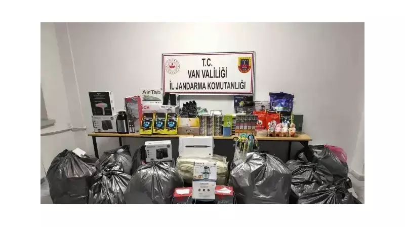 Van'da Kaçak Malzeme Operasyonu: Jandarma'dan Büyük Vurgun!