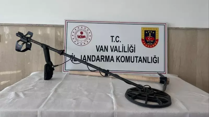 Van'da Tarihi Define Operasyonu: 3 Şüphelinin Peşine Düşüldü!