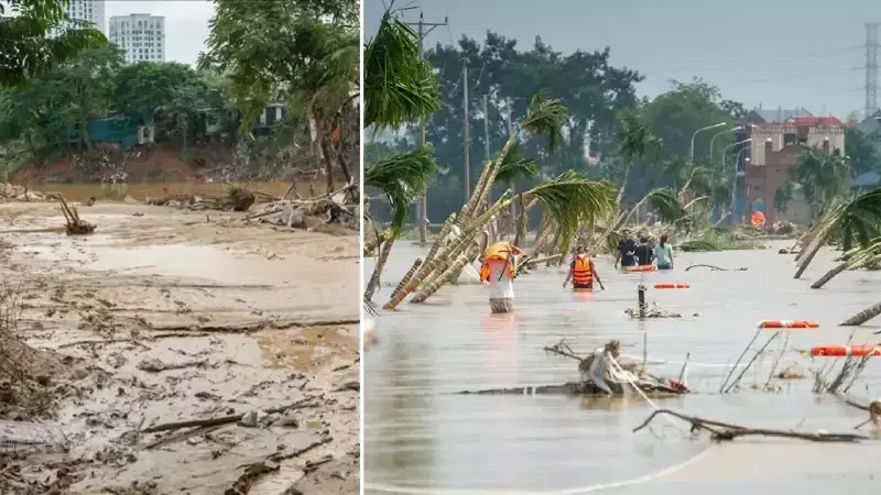 Vietnam'da Sel Felaketi: Heyelanlar Can Aldı, 10 Kişi Hayatını Kaybetti