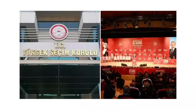 YSK'dan CHP'ye İstanbul İl Kongresi Şoku: 'Durdurma' Talebi Reddedildi!