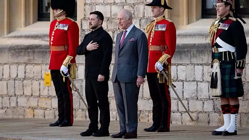 Zelensky'nin Londra Ziyareti: Kraliyet Karşılama Töreni ve Savaş Gündemi
