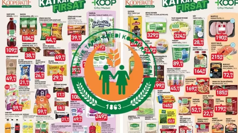 Zeytinden Çaya, Pirinçten Deterjana: Tarım Kredi'den 2 Kasım'a Kadar Geçerli Muhteşem Fırsatlar!