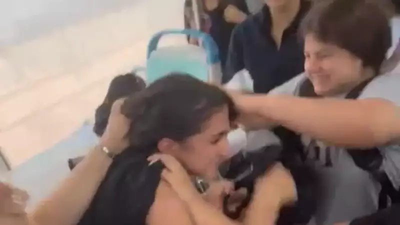 İzmir'de Korkunç Kavga! Öğrenci Yurdunda Saç Baş Birbirine Girdi