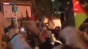 ABD'nin İstanbul Başkonsolosluğu Önünde İsrail'i Protesto: 'Sumud Filosu' Baskınına Tepki Yağdı!