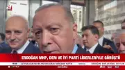 Başkan Erdoğan'dan Kritik Görüşmeler: Bahçeli ve DEM Parti Liderleriyle Masaya Yumruk Attı!