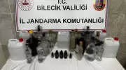 Bilecik'te Sahte Alkole Geçit Yok! Litrelerce Ölümcül İçki Ele Geçirildi