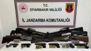 Diyarbakır'da Korkunç Silah Deposu! 11 Gözaltı Kararı Çıktı