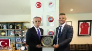 Fenerbahçe Başkanı Saran'dan TFF'de Sürpriz Ziyaret! Haciosmanoğlu ile Kritik Görüşme