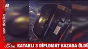 Mısır Yolunda Katar Heyetini Vuran Feci Kaza: 3 Kişi Hayatını Kaybetti