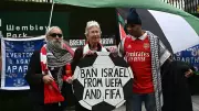 Wembley'de Tarihi Protesto: Futbolun Kalbinde İsrail'e Sessiz Çığlık