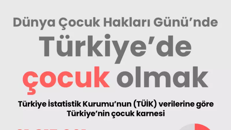 20 Kasım Dünya Çocuk Hakları Günü: Türkiye'nin Çocuk Karnesi