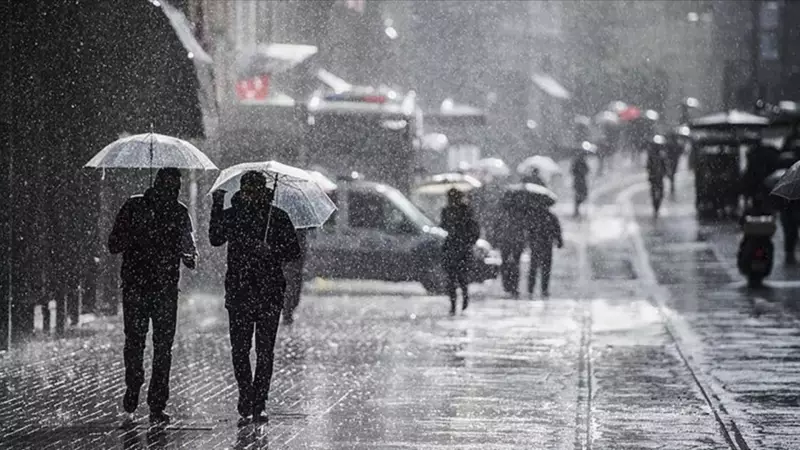 6 İl İçin Sarı Kodlu Meteorolojik Uyarı: Yağmur ve Kar Geliyor