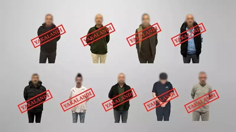 9 Firari 7 Ülkeden Yakalanarak Türkiye'ye Getirildi