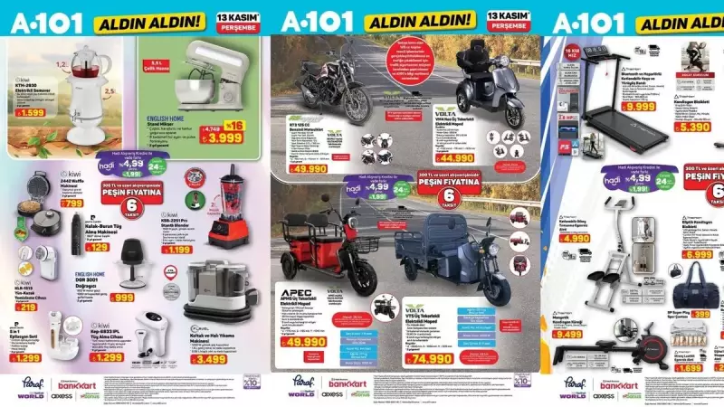 A101 8-14 Kasım Aktüel Kataloğu: Ayçiçek Yağı, Çay ve Deterjanda Büyük İndirimler