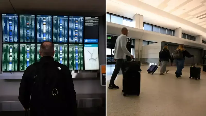 ABD'de Hükümet Kapanması 40 Havalimanında Uçuşları Vurdu