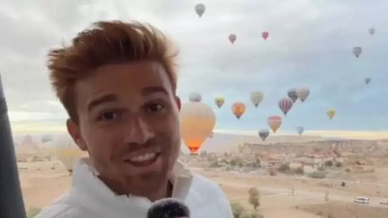 ABD'li Fenomen Kaz Sawyer Kapadokya Macerasını Anlattı