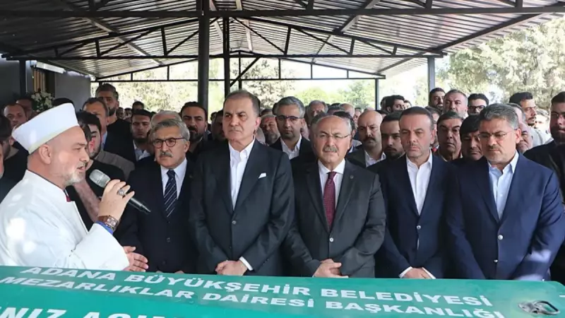 AK Parti Sözcüsü Ömer Çelik'in Dayısı Toprağa Verildi